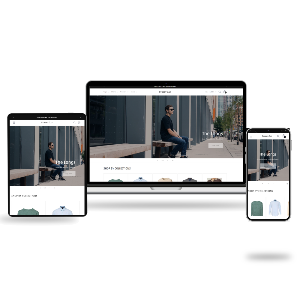 StreetCat Light - Shopify Theme